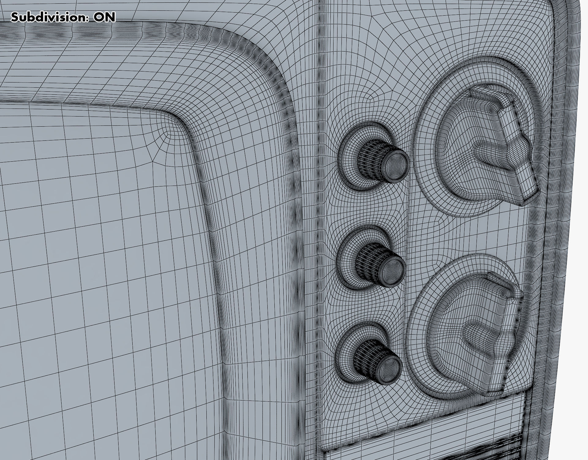 Retro Portable Television Collection volume 1 3D model_33