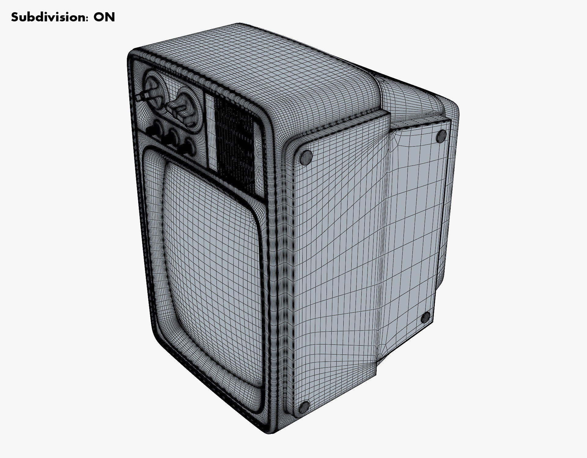 Retro Portable Television Collection volume 1 3D model_31
