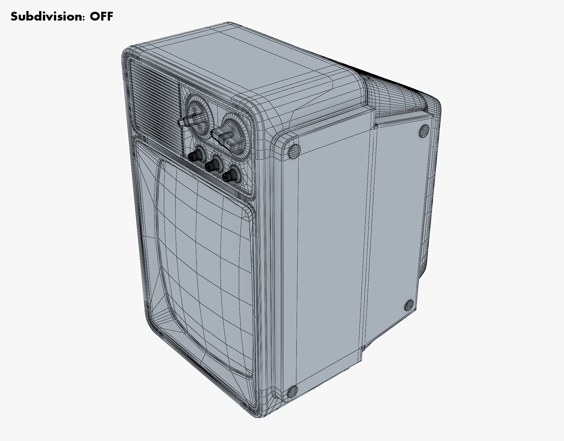 Retro Portable Television Collection volume 1 3D model_68