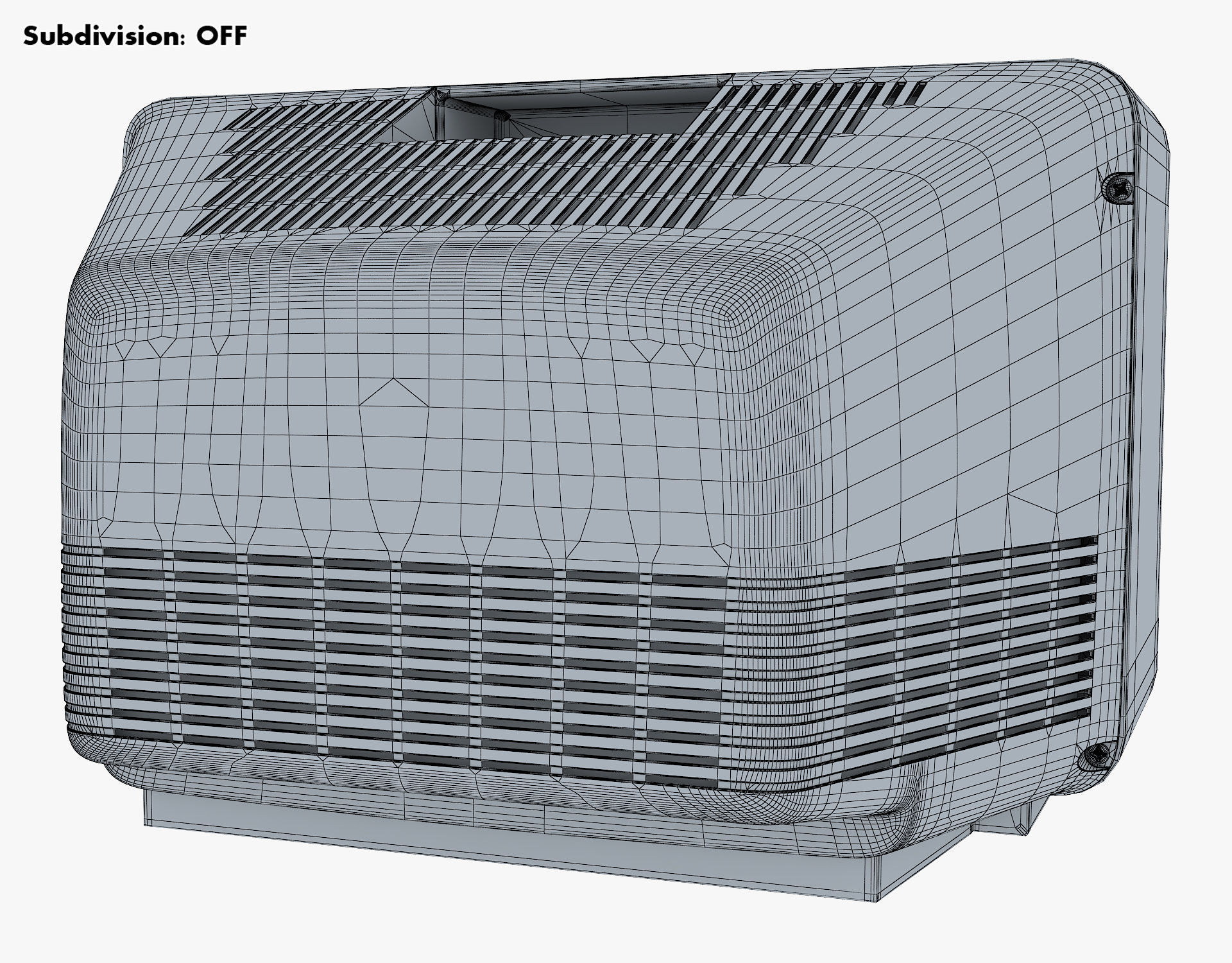 Retro Portable Television Collection volume 1 3D model_52