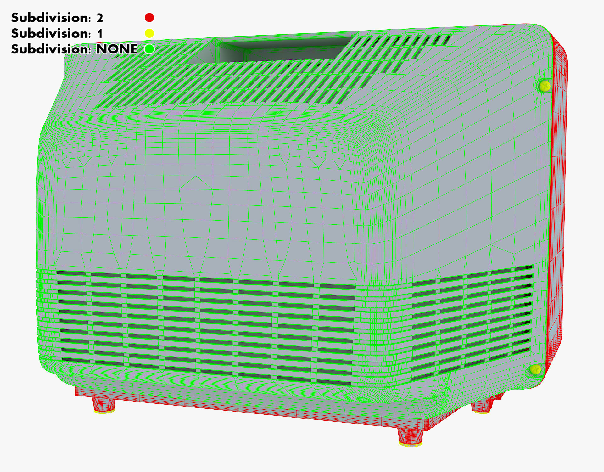 Retro Portable Television Collection volume 1 3D model_148