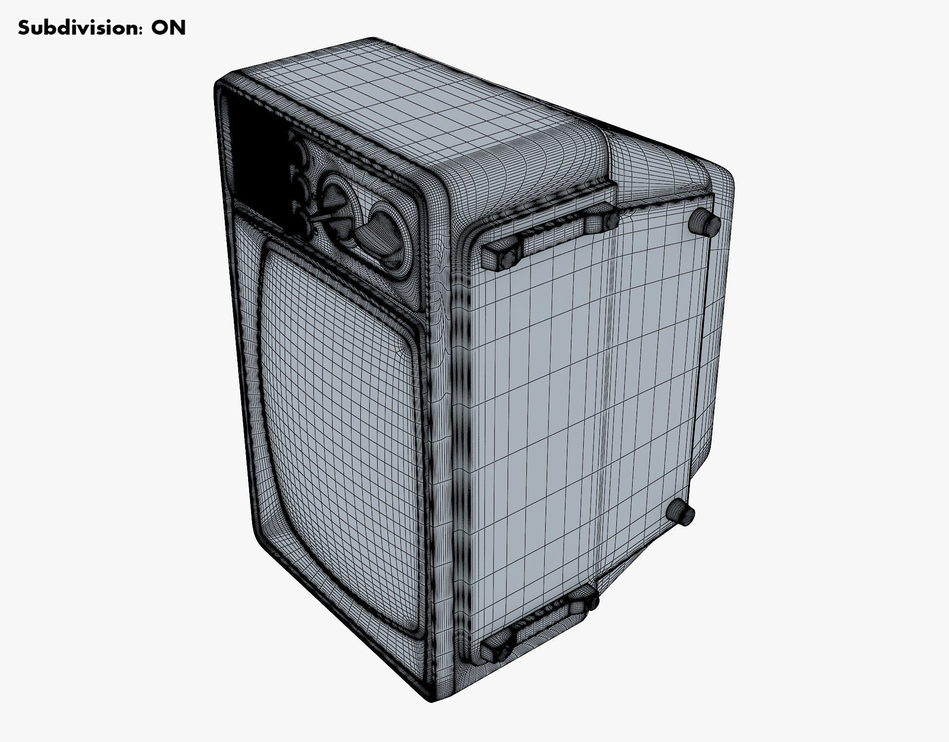 Retro Portable Television Collection volume 1 3D model_142