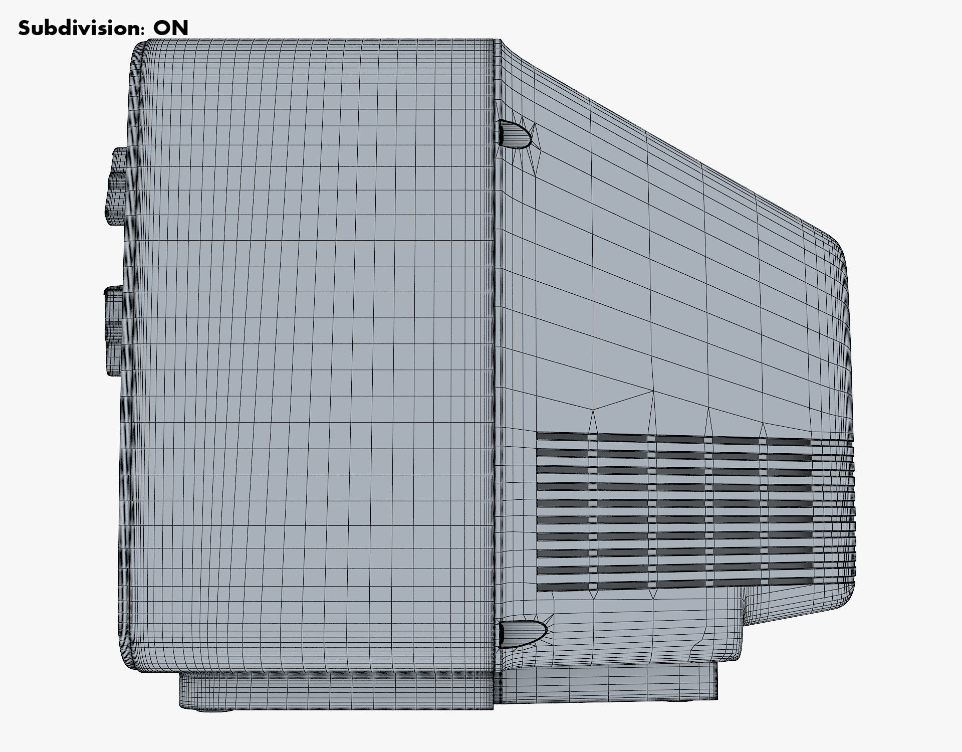 Retro Portable Television Collection volume 1 3D model_29