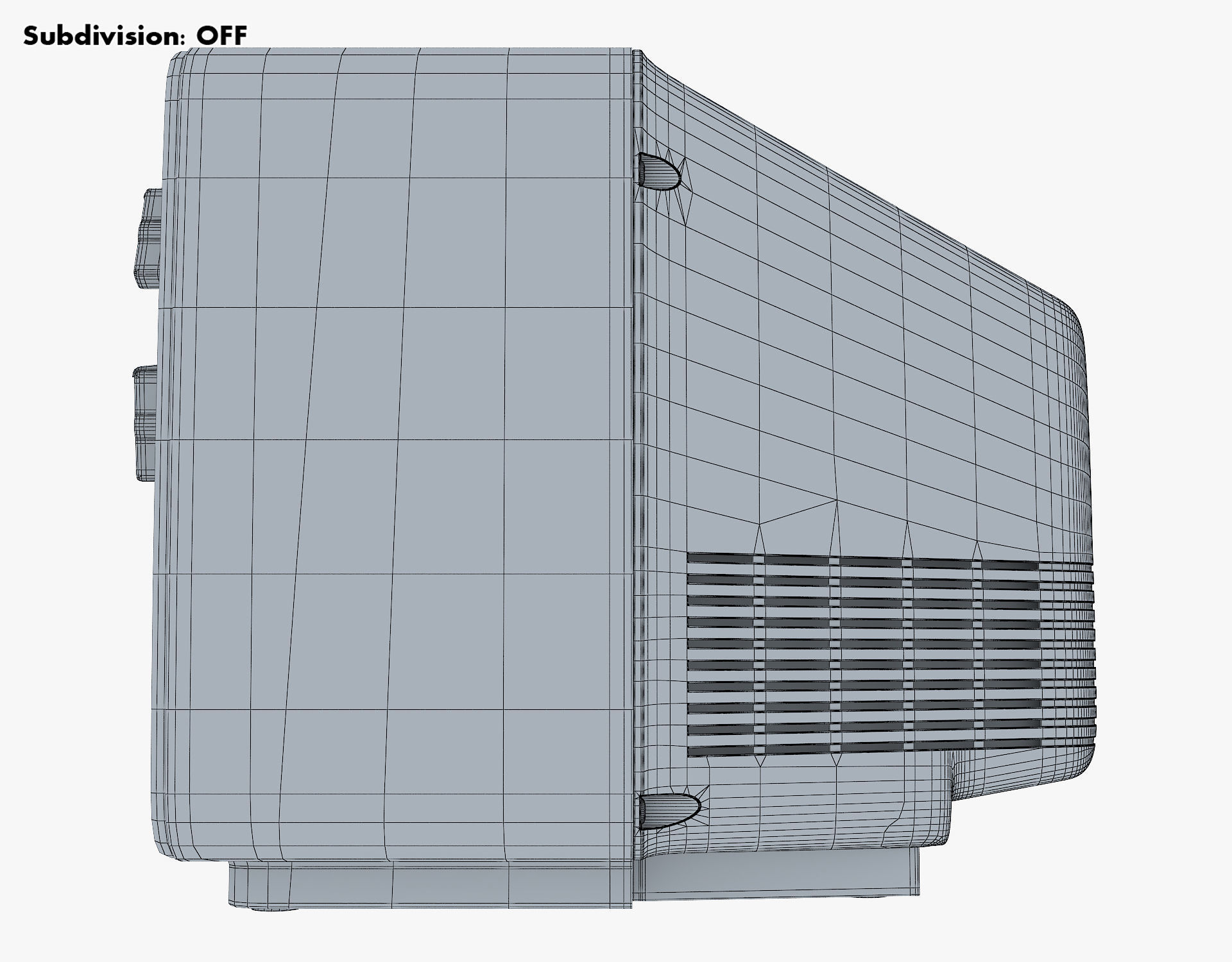 Retro Portable Television Collection volume 1 3D model_30