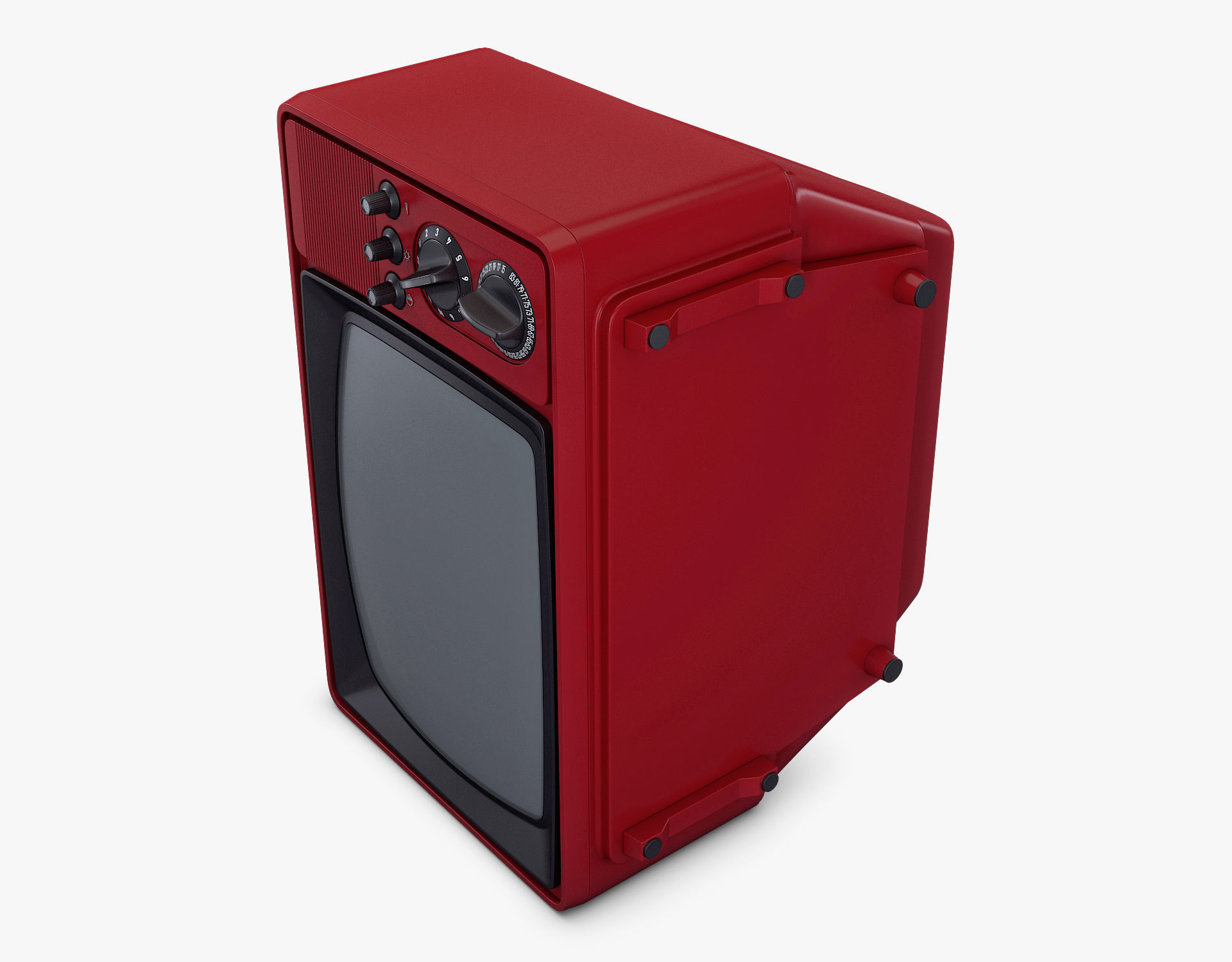 Retro Portable Television Collection volume 1 3D model_122