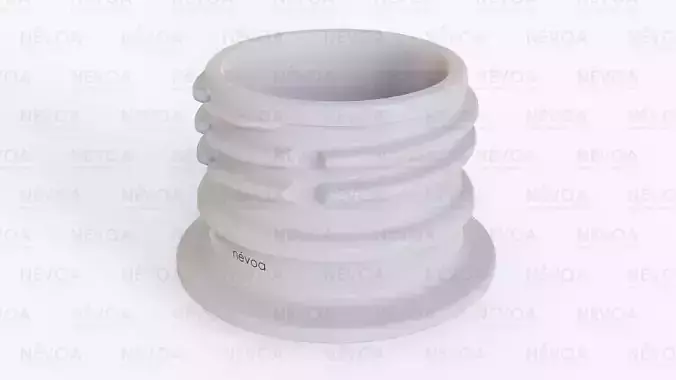 Neck finish - PCO 1810 - voluntary standard 28 mm CSD finish 3D model
