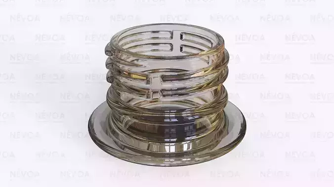 Neck finish - PCO 1815 - voluntary standard 28 mm CSD finish 3D model