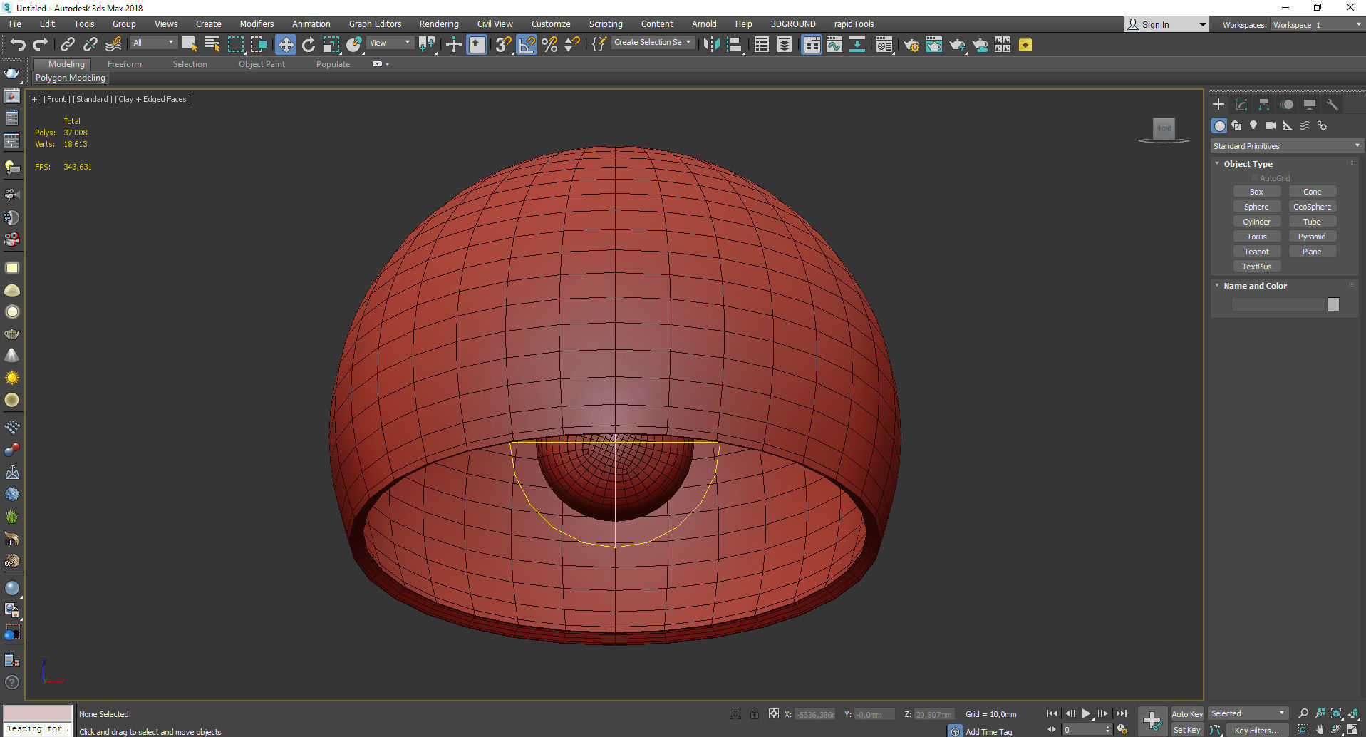 EDENDALE ANGLED SCONCE Low-poly 3D model_2