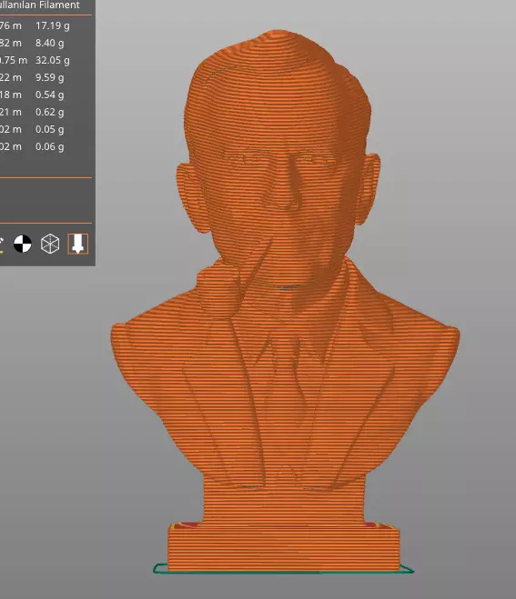 Edwin Hubble 3D print model_20