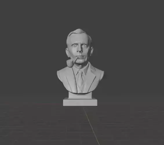 Edwin Hubble 3D print model