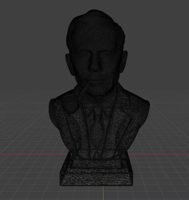 Edwin Hubble 3D print model_16