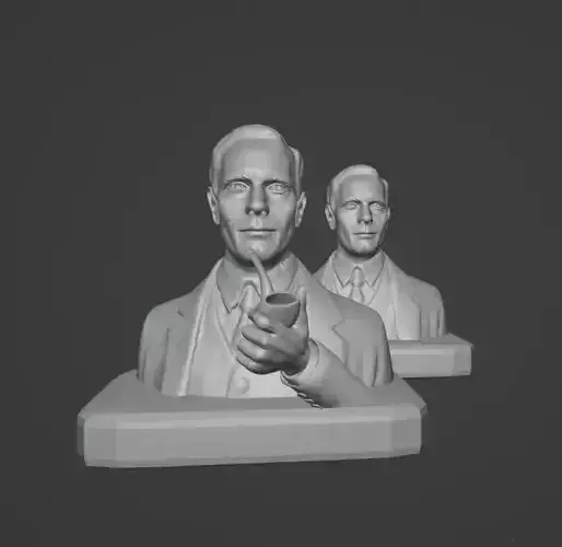 Edwin Hubble 3D print model