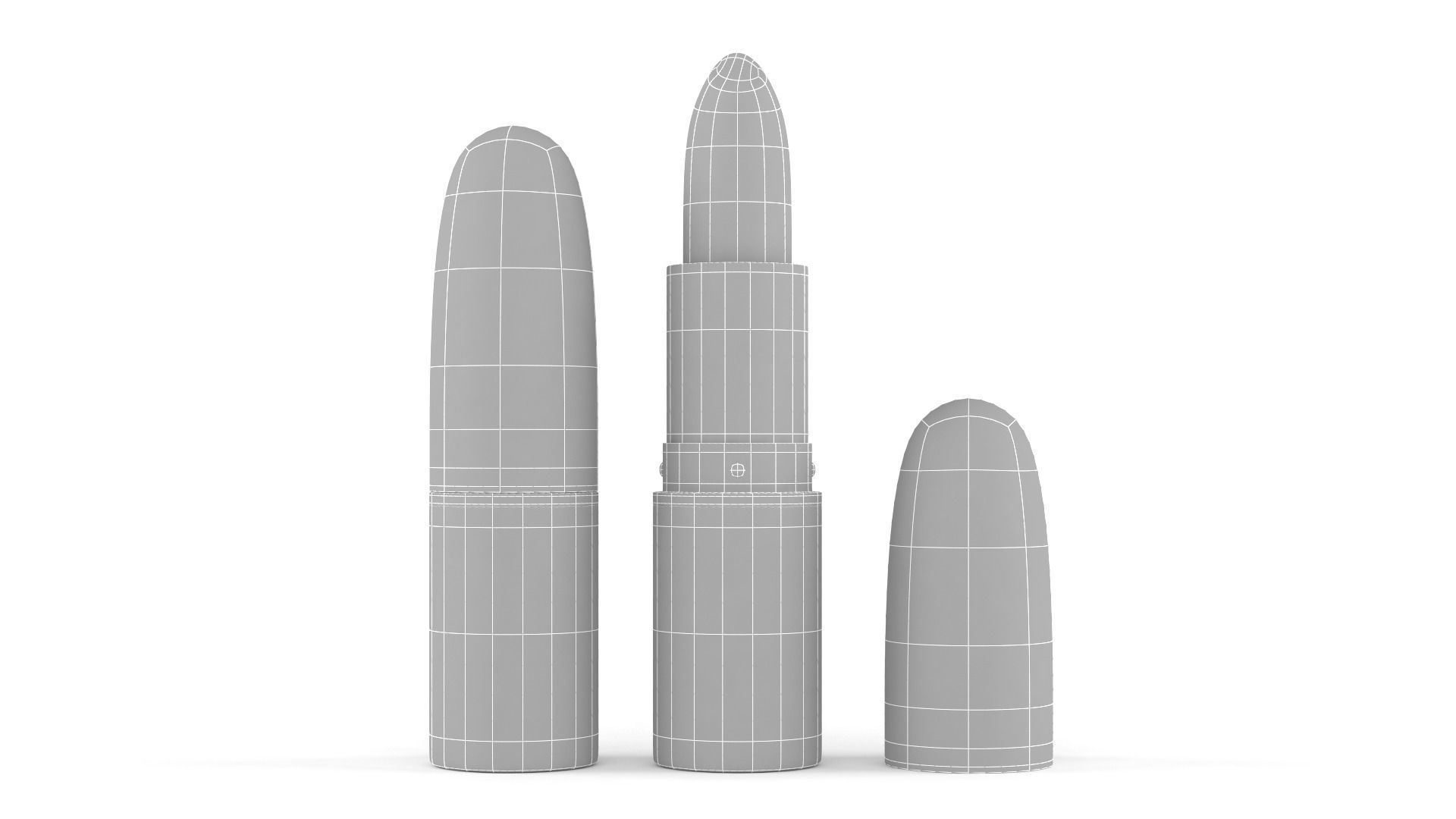 Lipstick mac 3D model_6