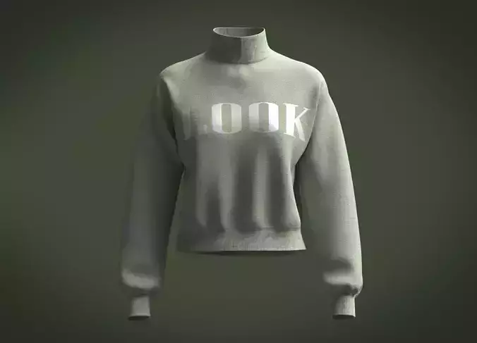 Ladies Sweatshirt-Green