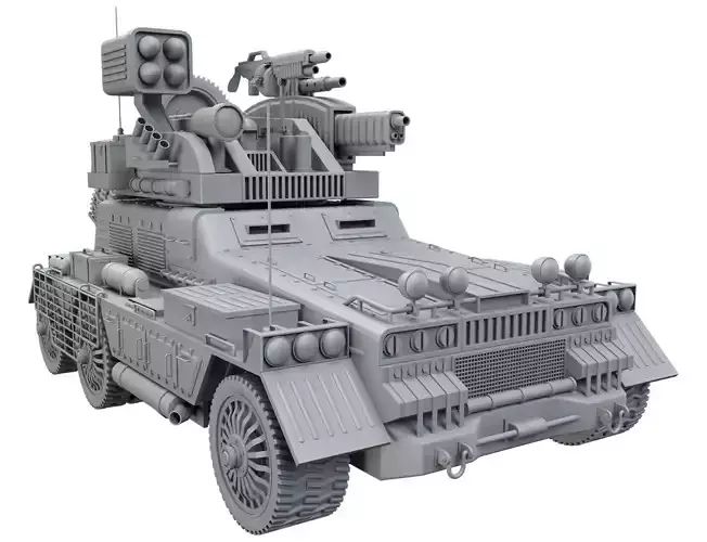Concept combat vehicle 1-Clay Version