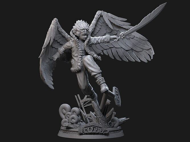 Hawks Statue - BNHA 3D print model
