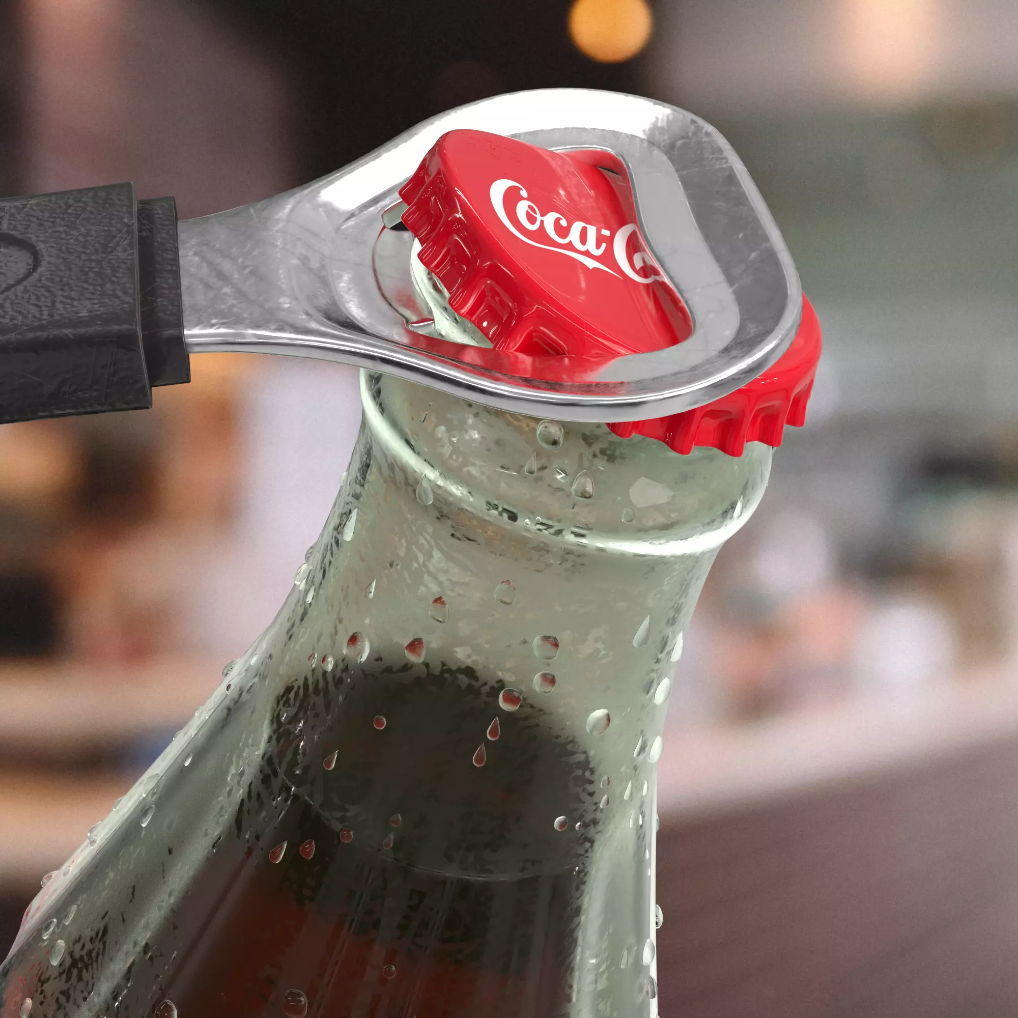 Coca Cola 3D Render Scene - ONLY CINEMA 4D R19 ABOVE Free low-poly 3D model