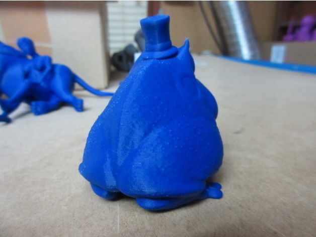 Dapper Frog  3D print model_4