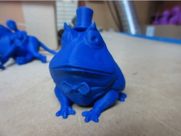 Dapper Frog  3D print model_5