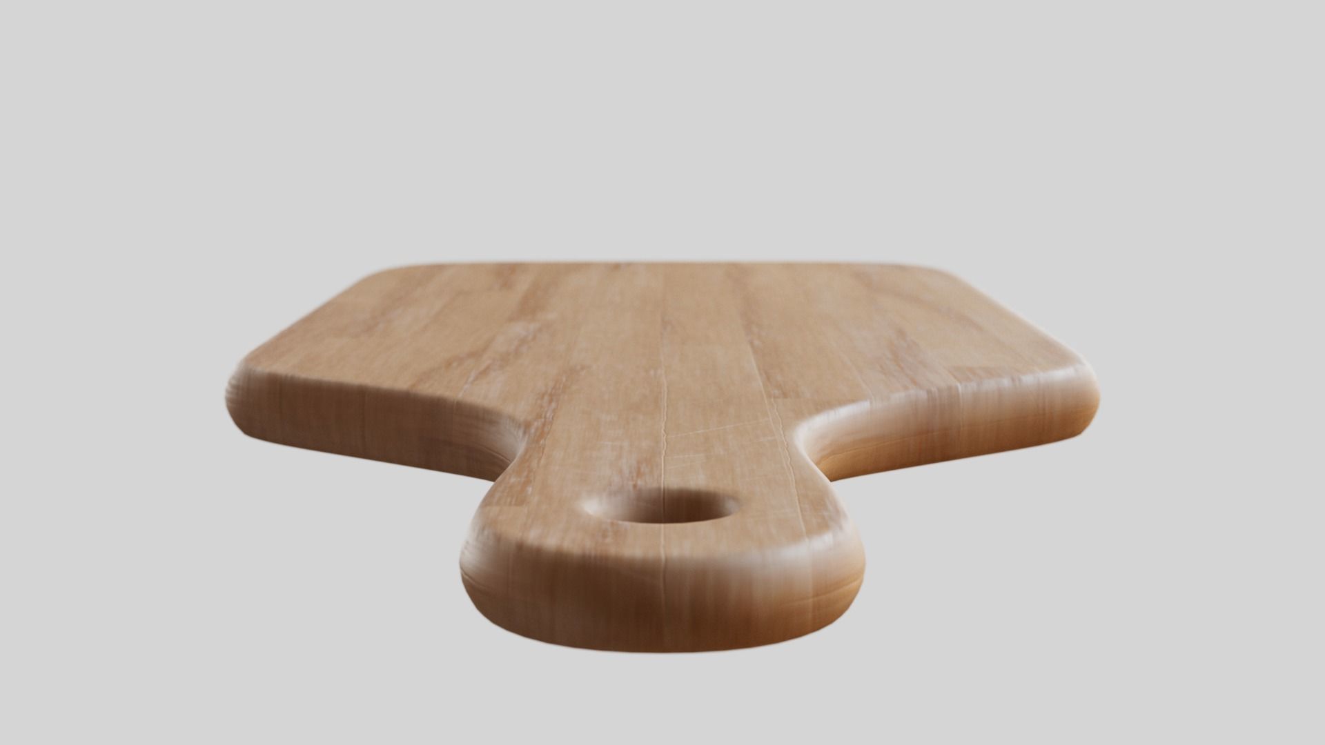 Chopping Board Low-poly 3D model_11