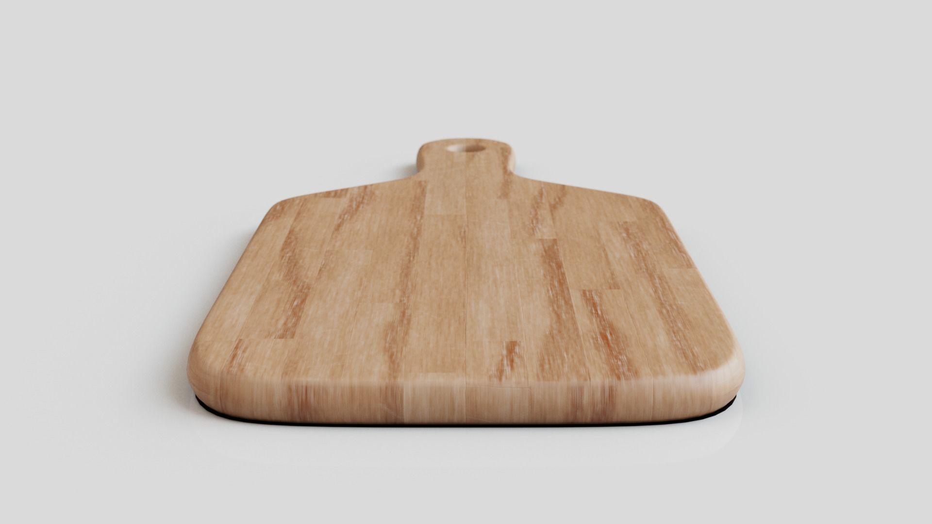 Chopping Board Low-poly 3D model_10