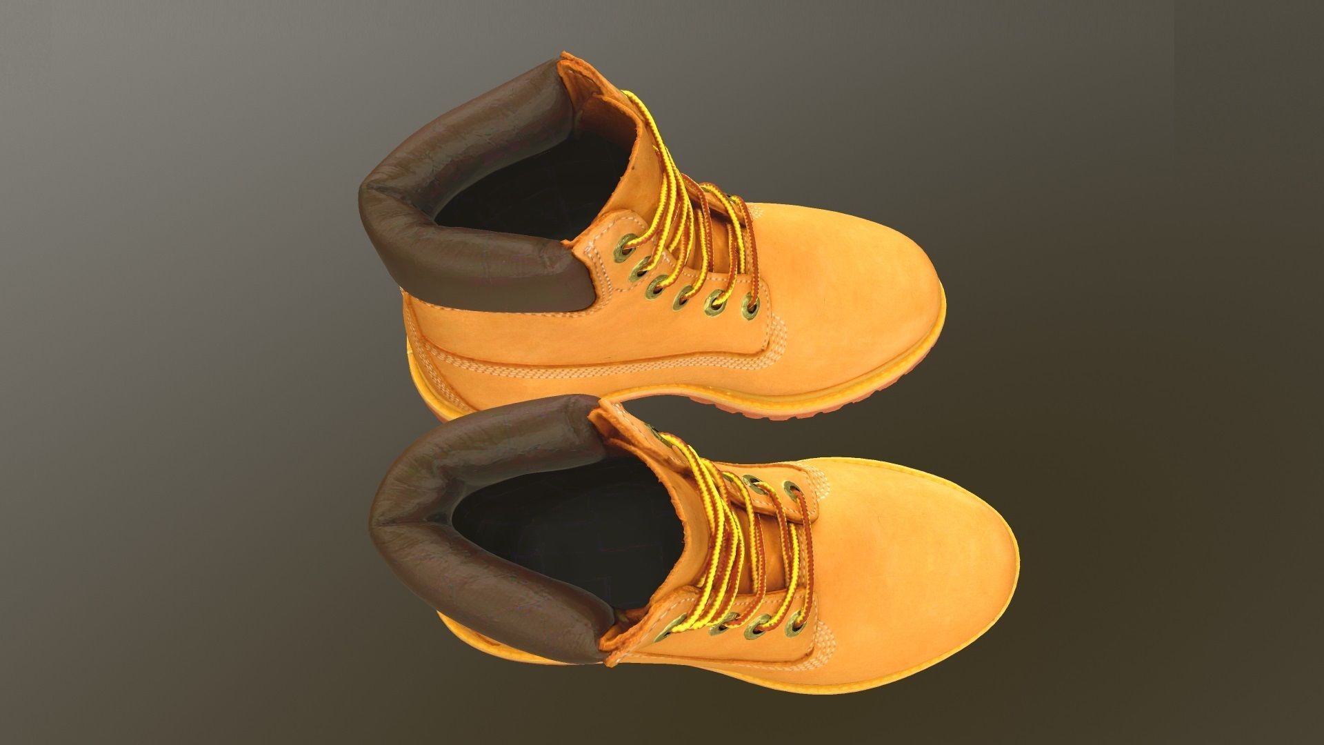 TIMBERLAND SHOES PBR Low-poly 3D model_7