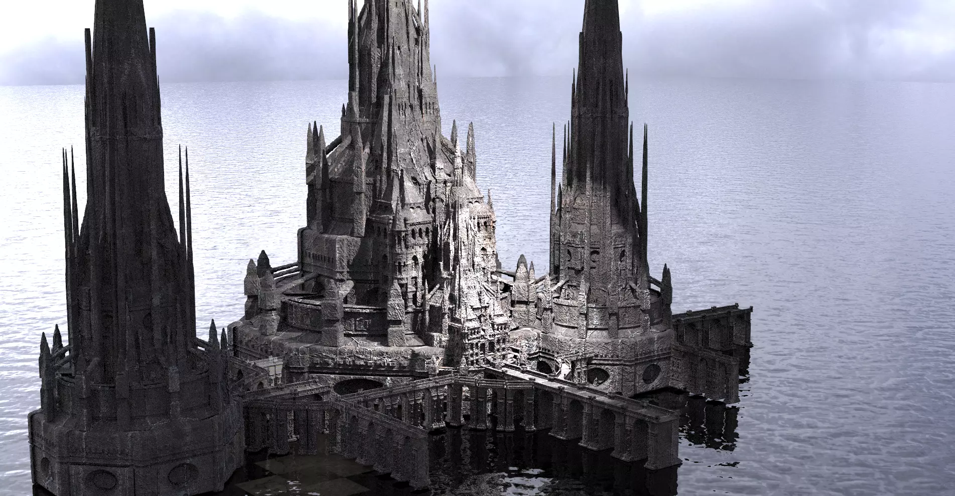 Maleficent Castle 3D 3D model