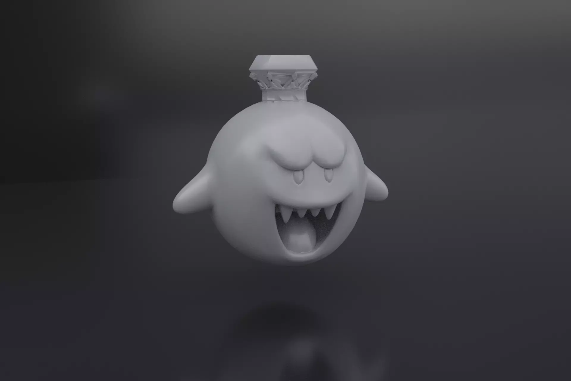 King Boo Luigis Mansion 3D print model_0