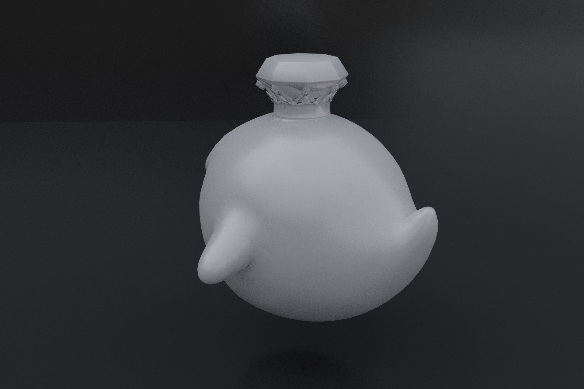 King Boo Luigis Mansion 3D print model_4