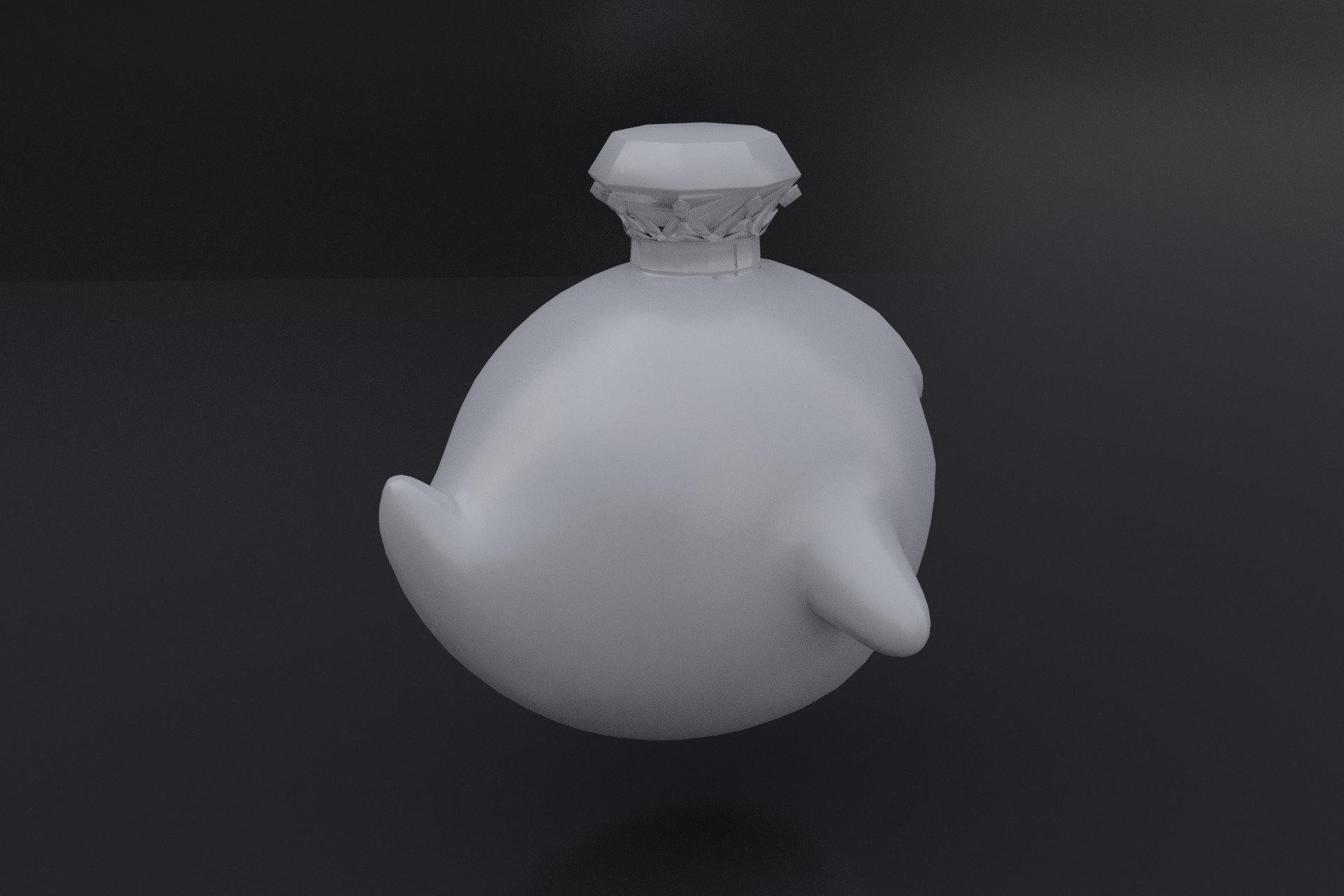 King Boo Luigis Mansion 3D print model_3
