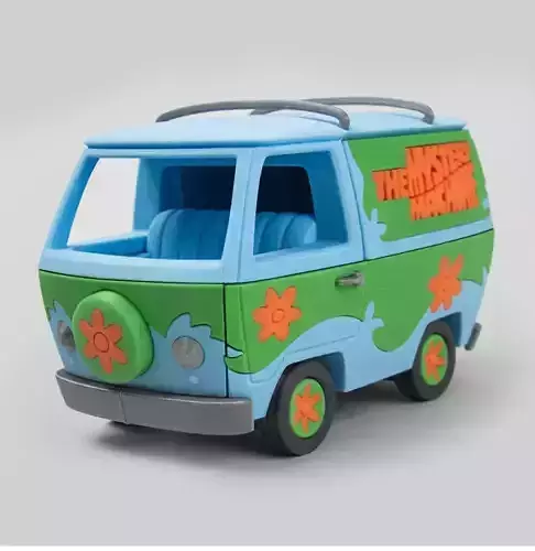 The Mystery Machine 3D print model