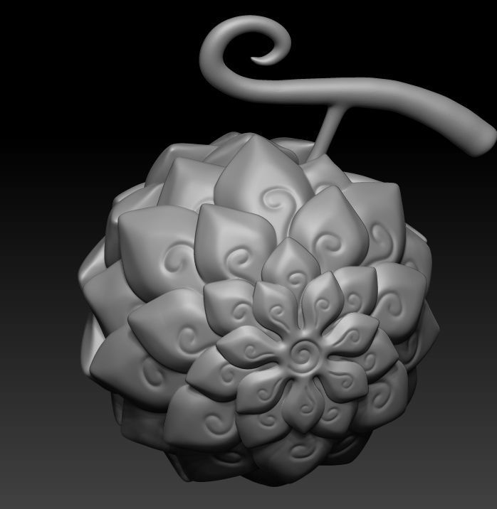 HANA HANA NO MI - ONE PIECE DEVIL FRUIT 3D print model_1