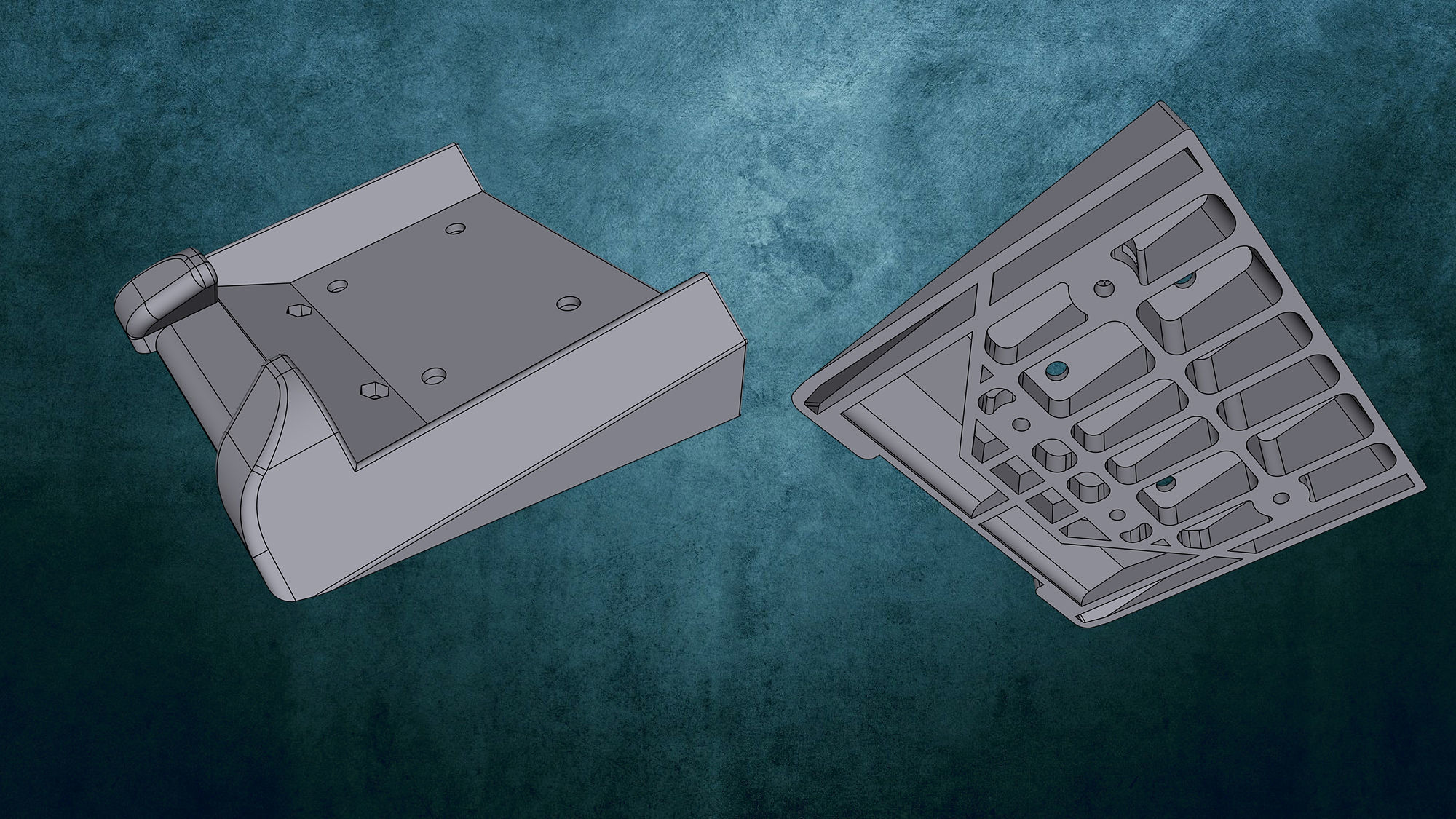 Playseat - Fanatec DD Pro Adapter 3D print model_1