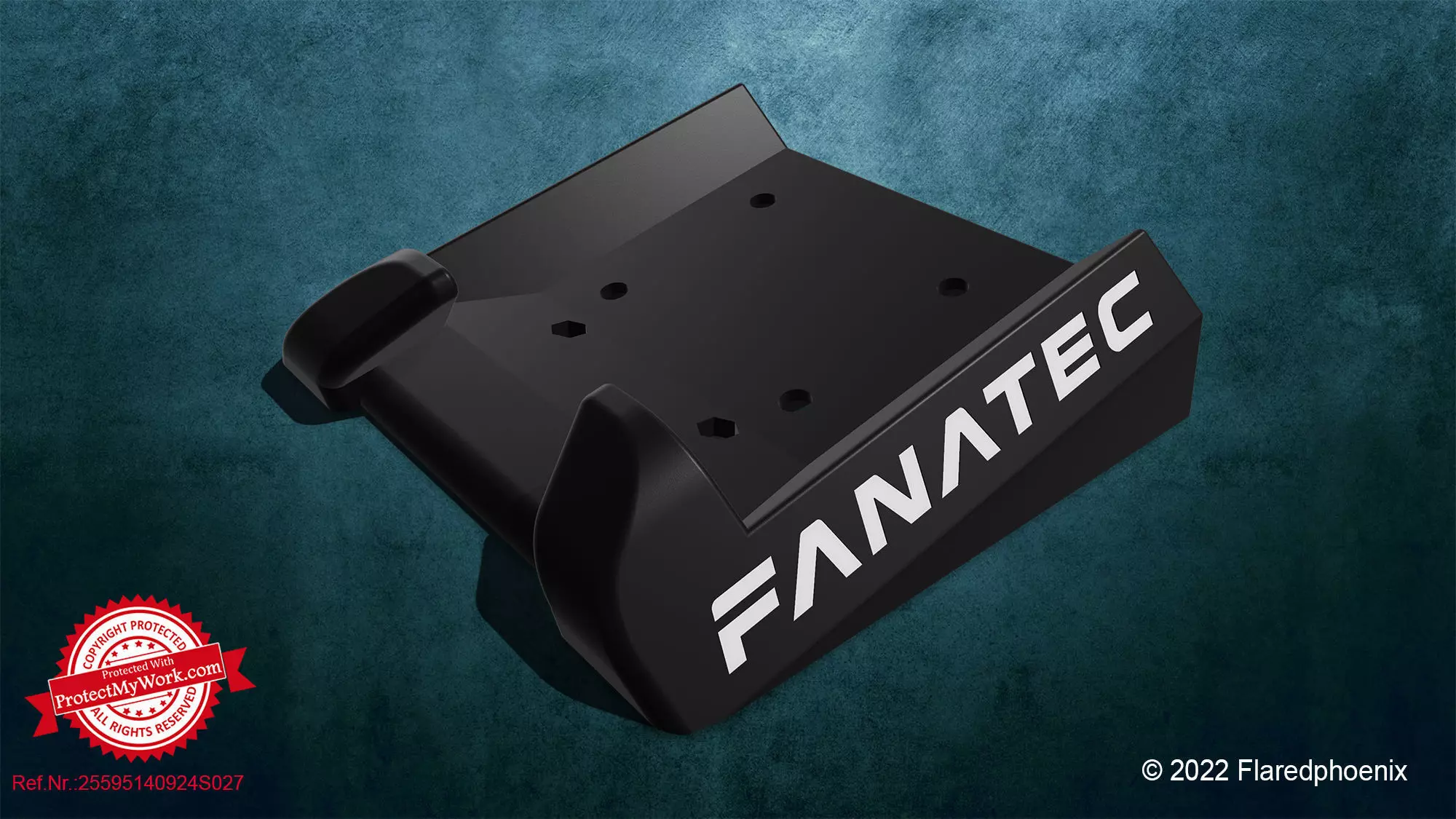 Playseat - Fanatec DD Pro Adapter 3D print model_0