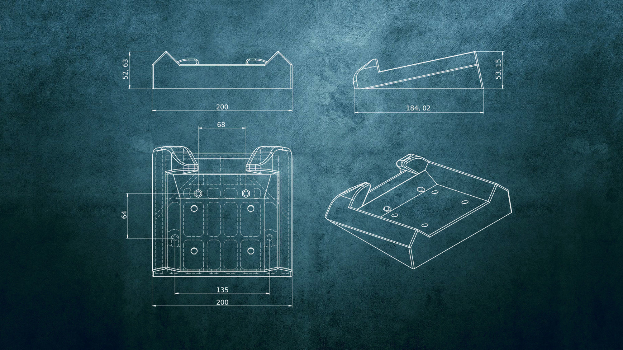 Playseat - Fanatec DD Pro Adapter 3D print model_2