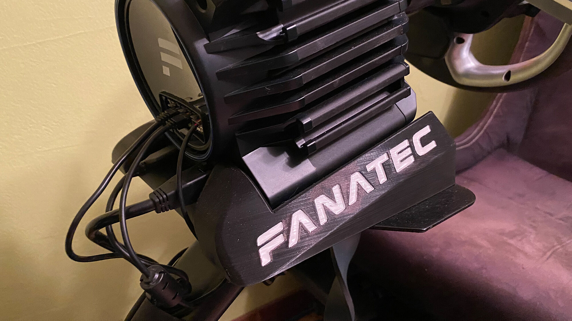 Playseat - Fanatec DD Pro Adapter 3D print model_3