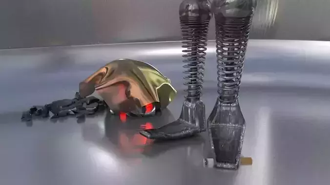 robot quit smoking 3D model