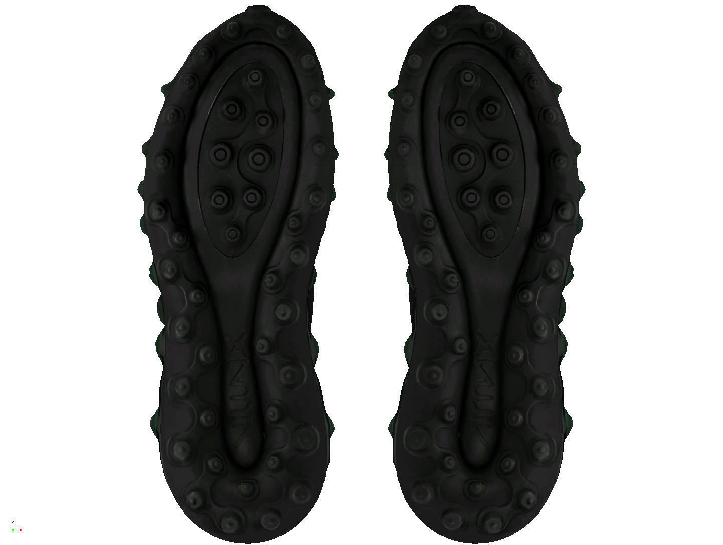 Cyberpunk sneaker  Techwear future Nike Air Max 720 ISPA shoes 3D model_6