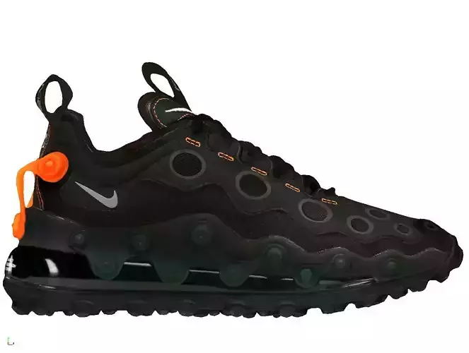 Cyberpunk sneaker  Techwear future Nike Air Max 720 ISPA shoes 3D model