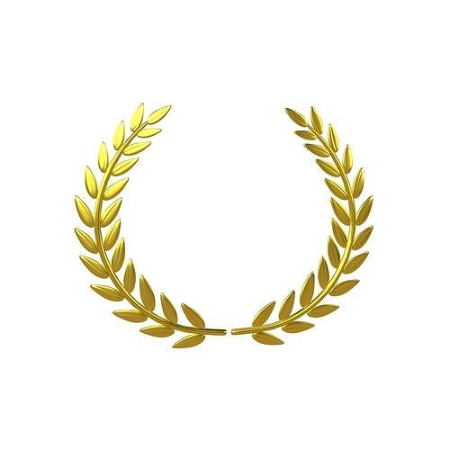 Laurel Wreath v1 002 Low-poly 3D model