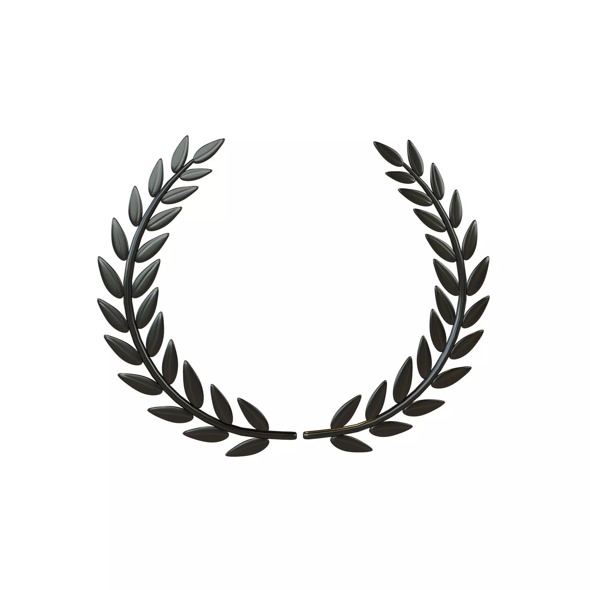Laurel Wreath v1 007 Low-poly 3D model
