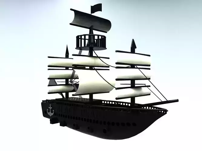 Pirates Ship 3D model