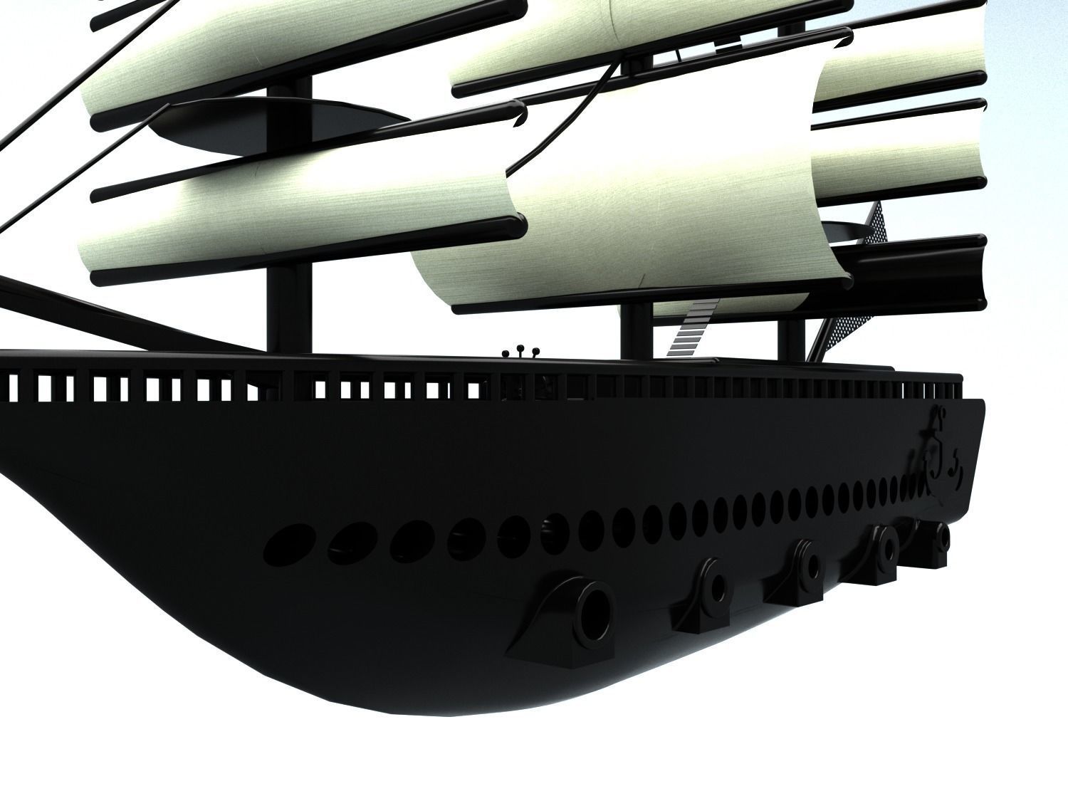 Pirates Ship 3D model_5