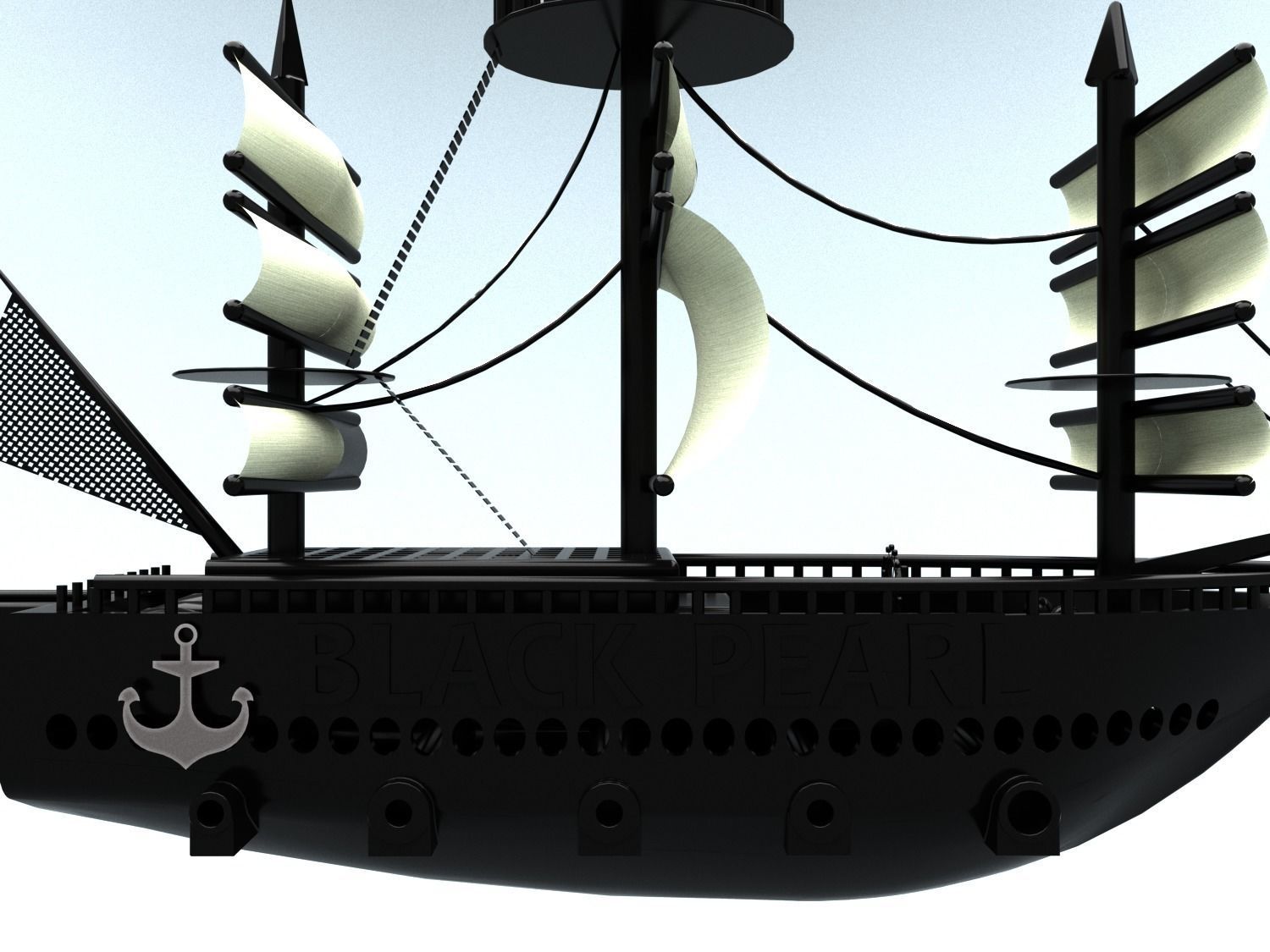 Pirates Ship 3D model_2