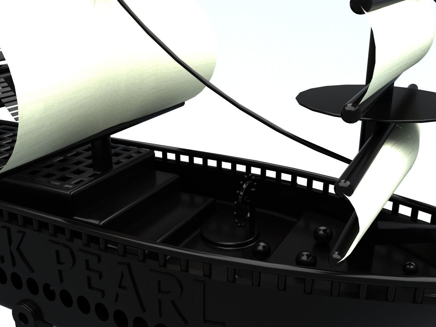 Pirates Ship 3D model_10