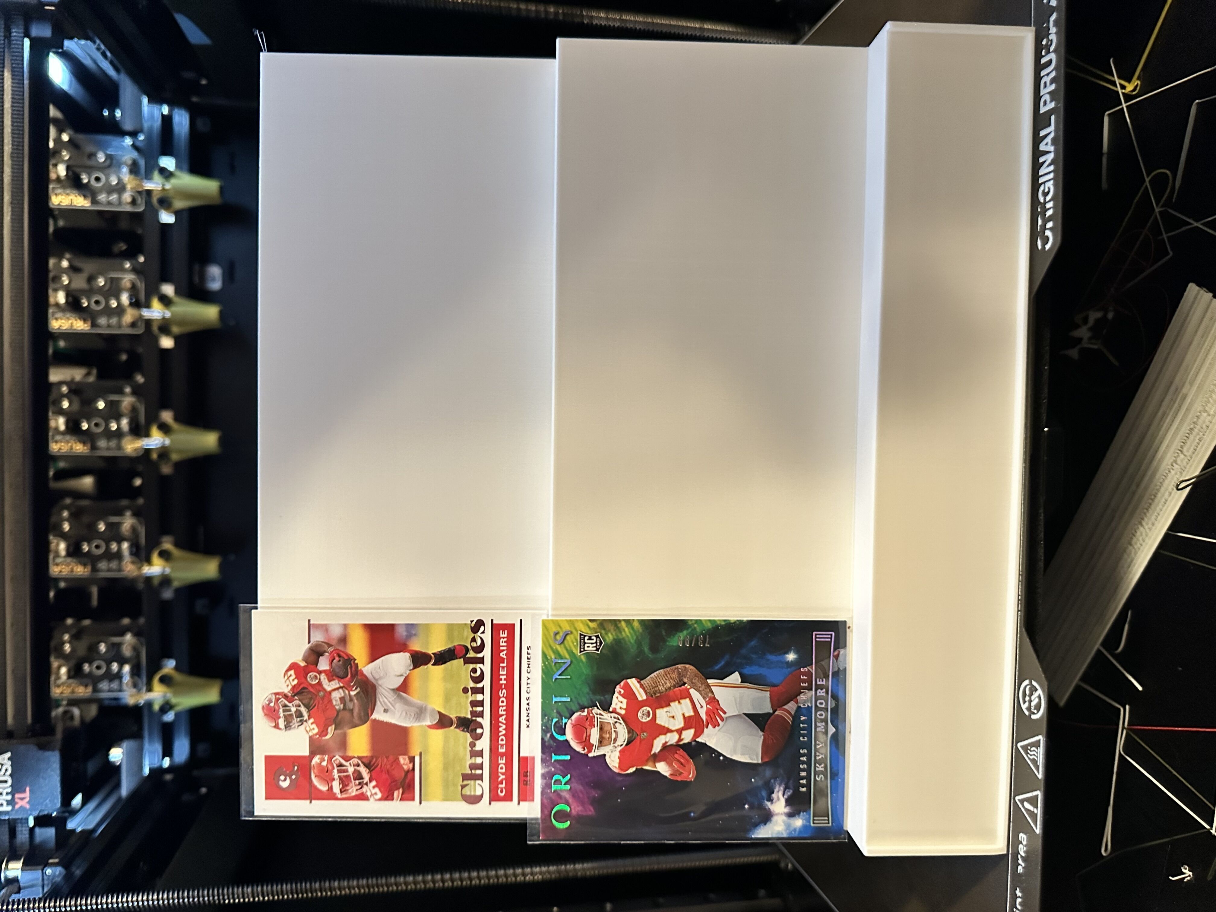 Card stand double decker 3D print model_2