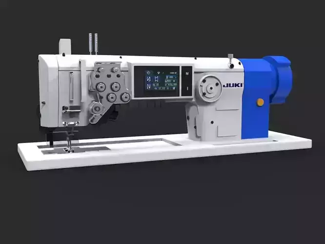 JUKI LU2800 Sewing machine 3d model Low-poly 3D model