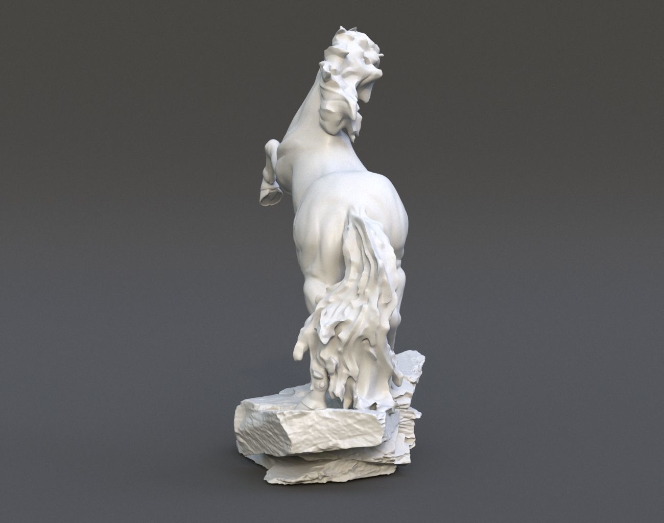 Horse Statue 220527 3D print model_8