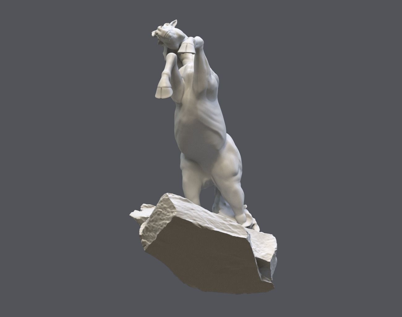 Horse Statue 220527 3D print model_14