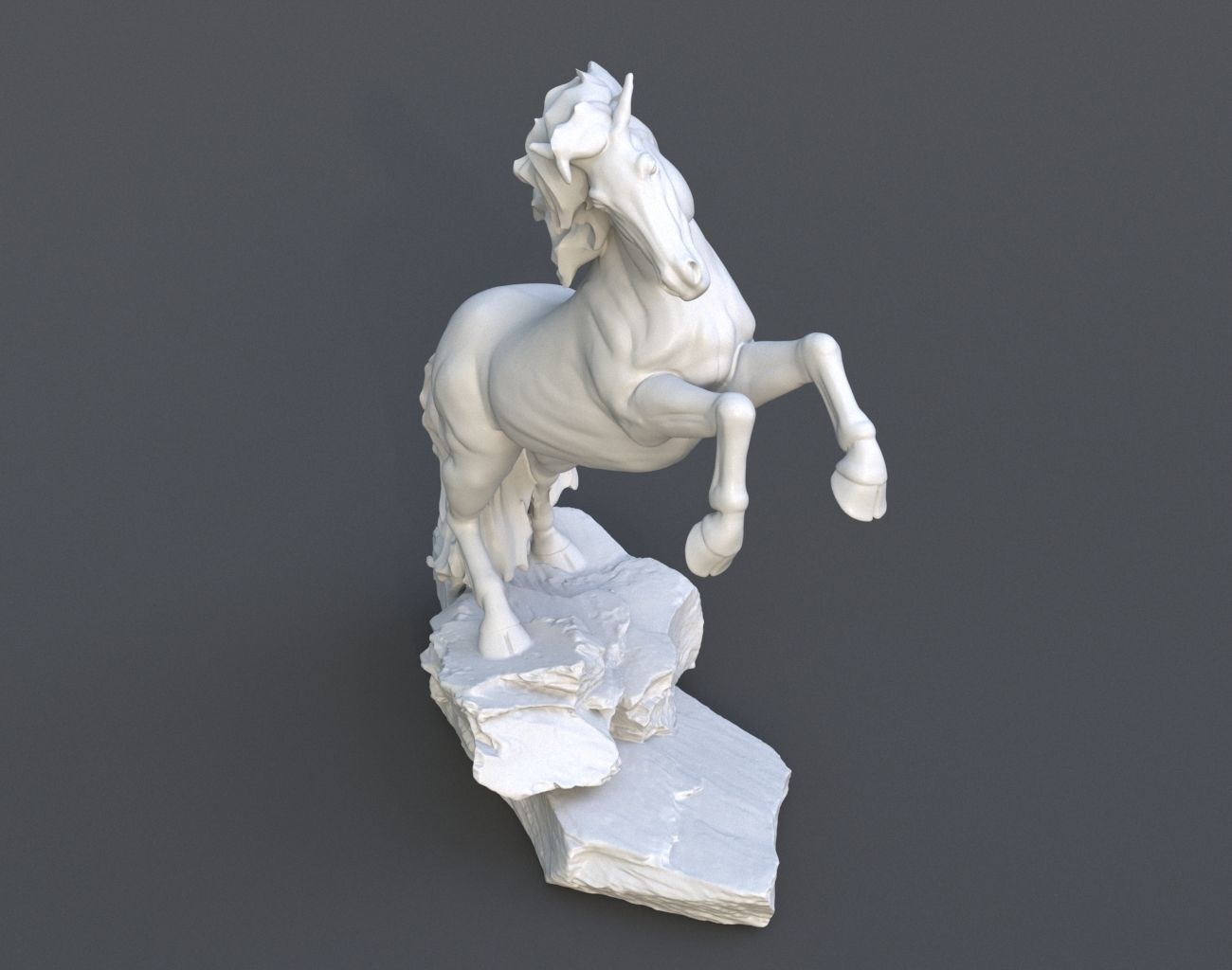 Horse Statue 220527 3D print model_24